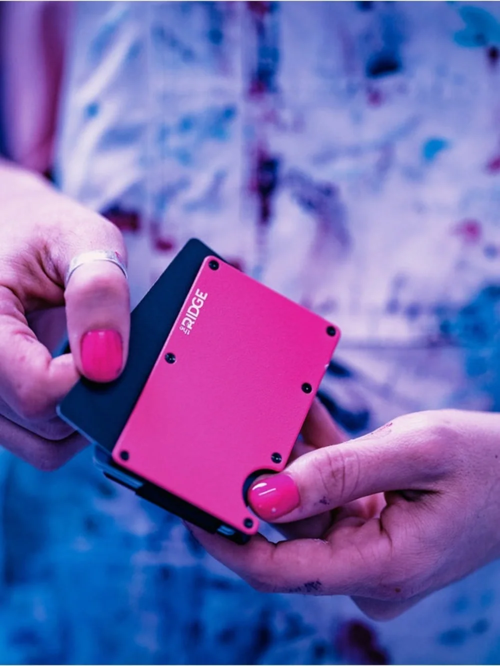 Ridge Wallet - Pink Flamingo